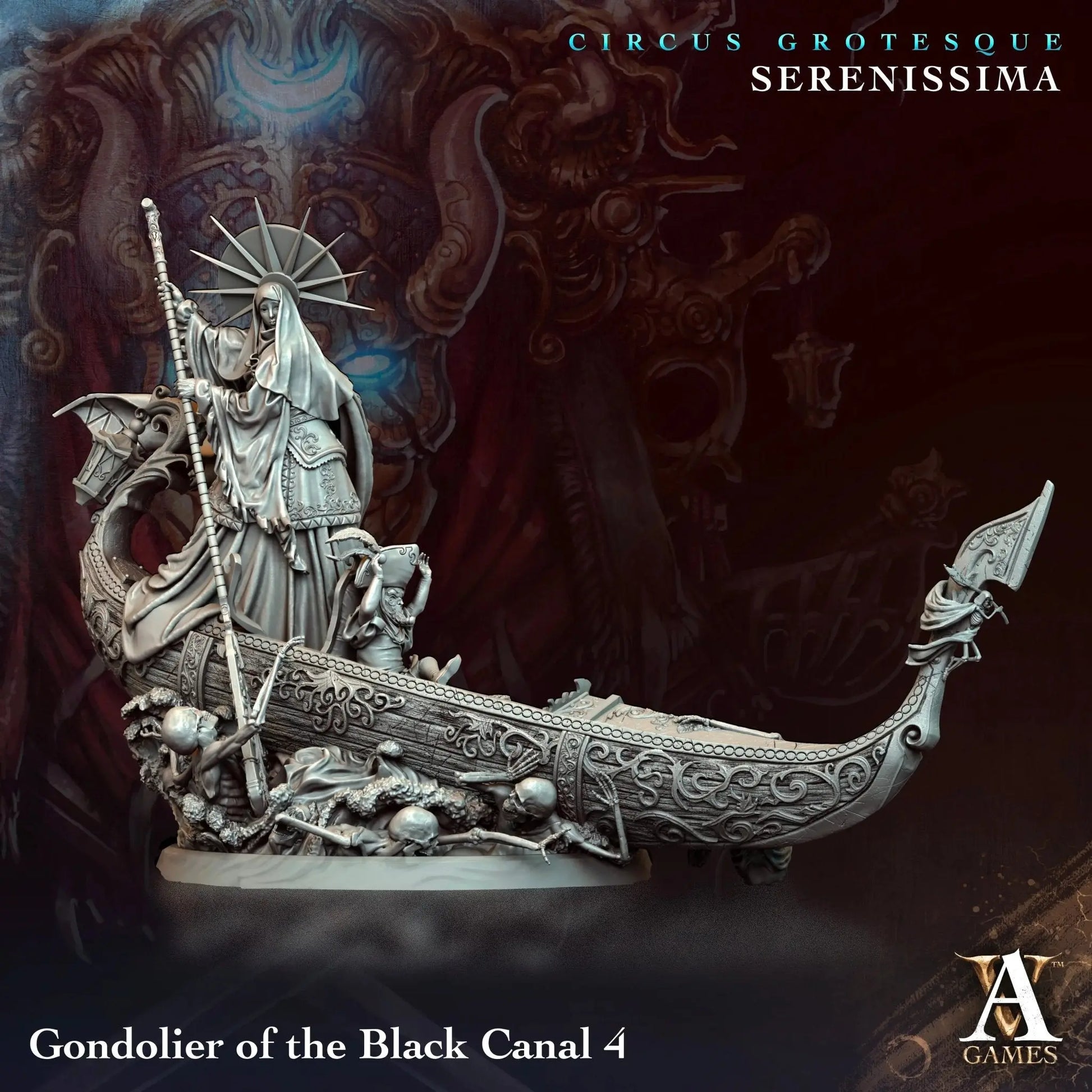 Circus Grotesque - Serenissima - STL Bundle - Archvillain Games