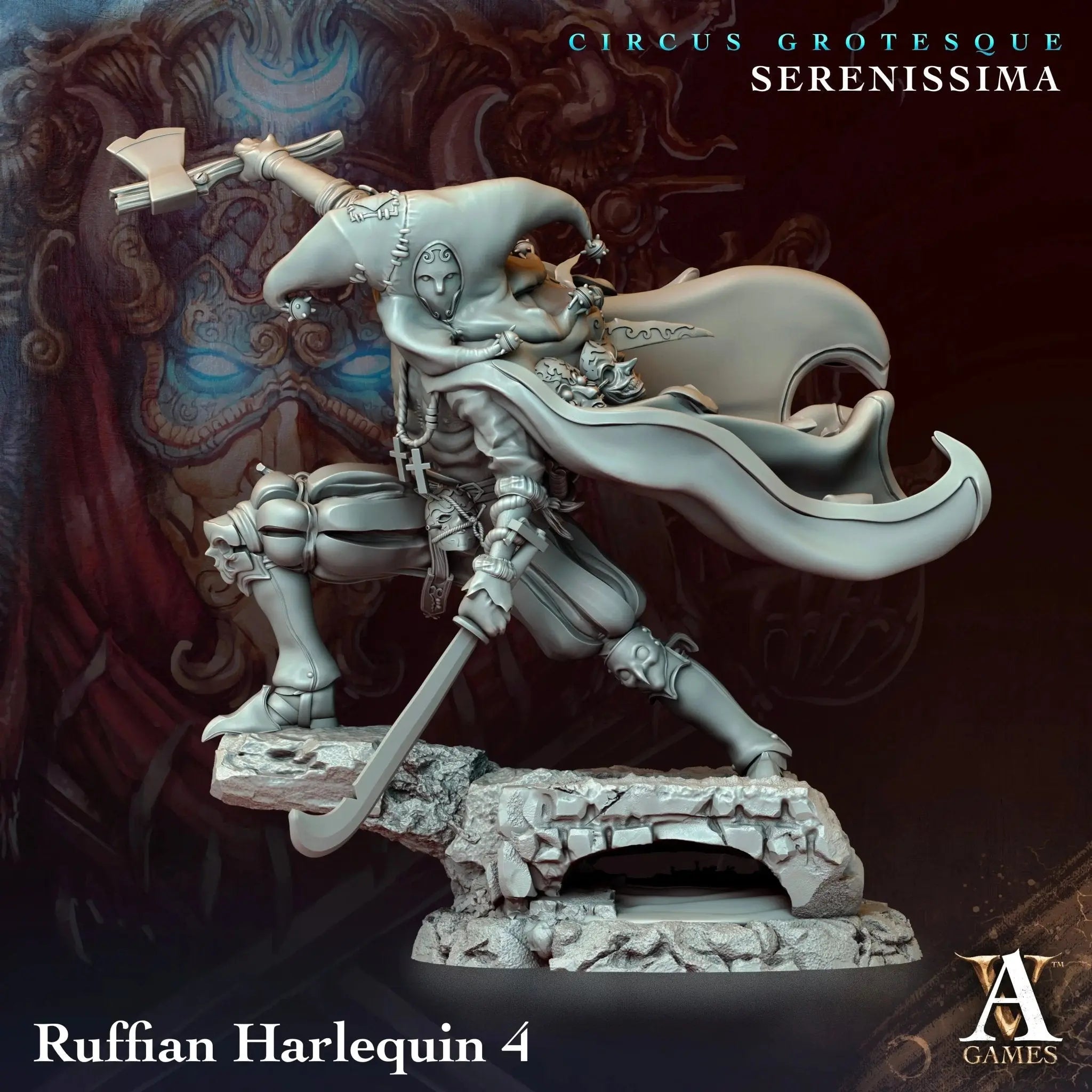 Circus Grotesque - Serenissima - STL Bundle - Archvillain Games
