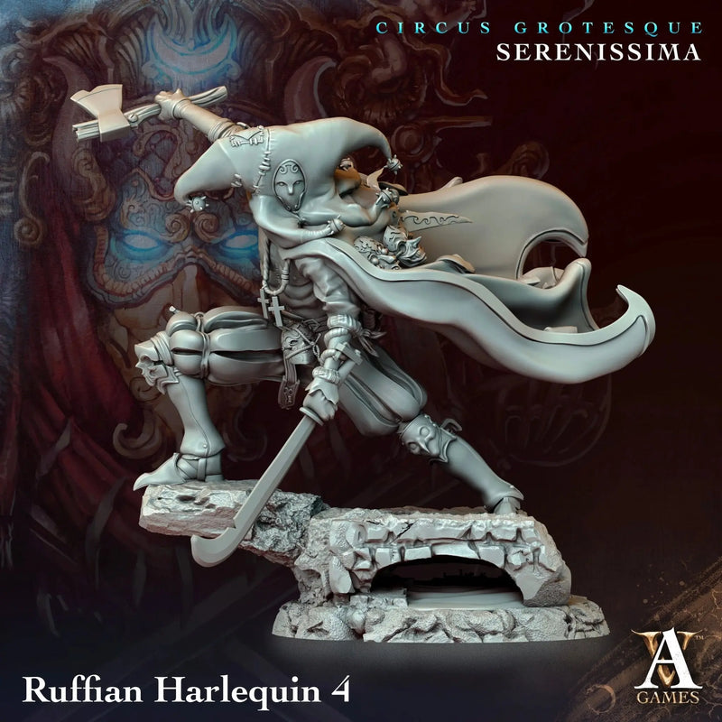 Circus Grotesque - Serenissima - STL Bundle - Archvillain Games