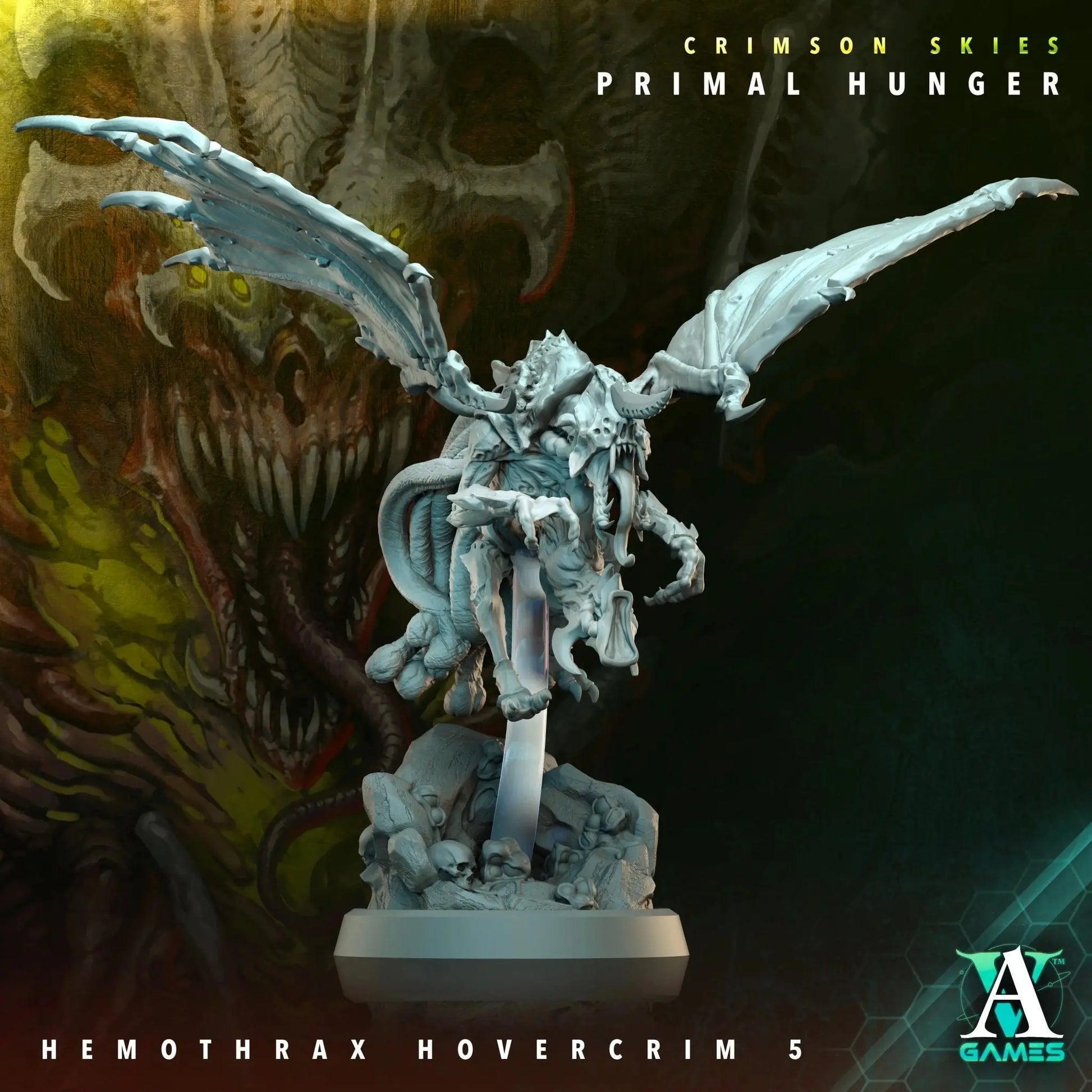 Crimson Skies - Primal Hunger - STL Bundle - Archvillain Games