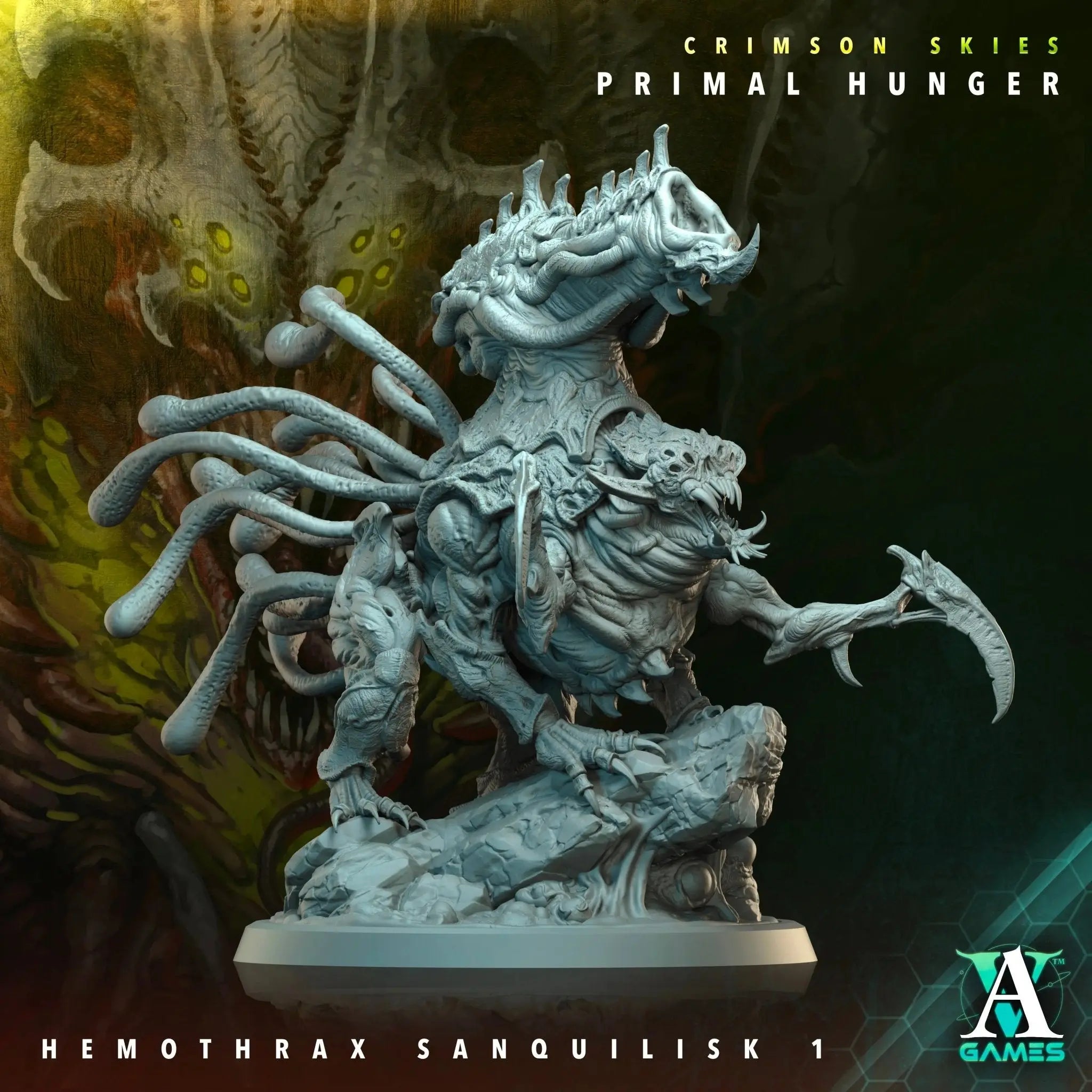 Crimson Skies - Primal Hunger - STL Bundle - Archvillain Games