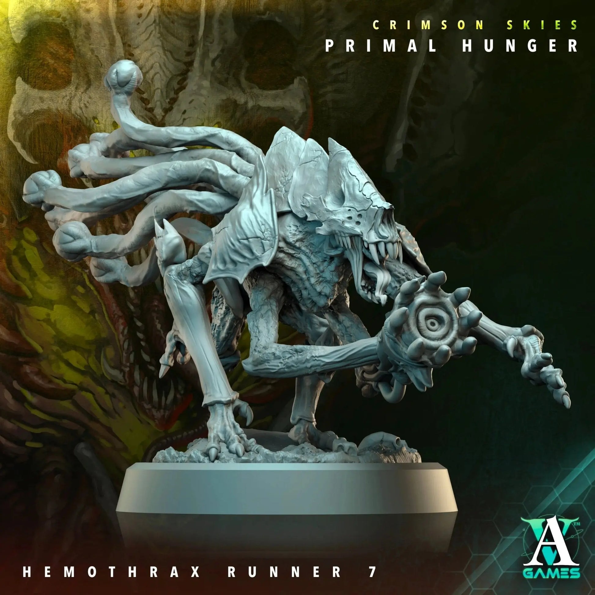 Crimson Skies - Primal Hunger - STL Bundle - Archvillain Games