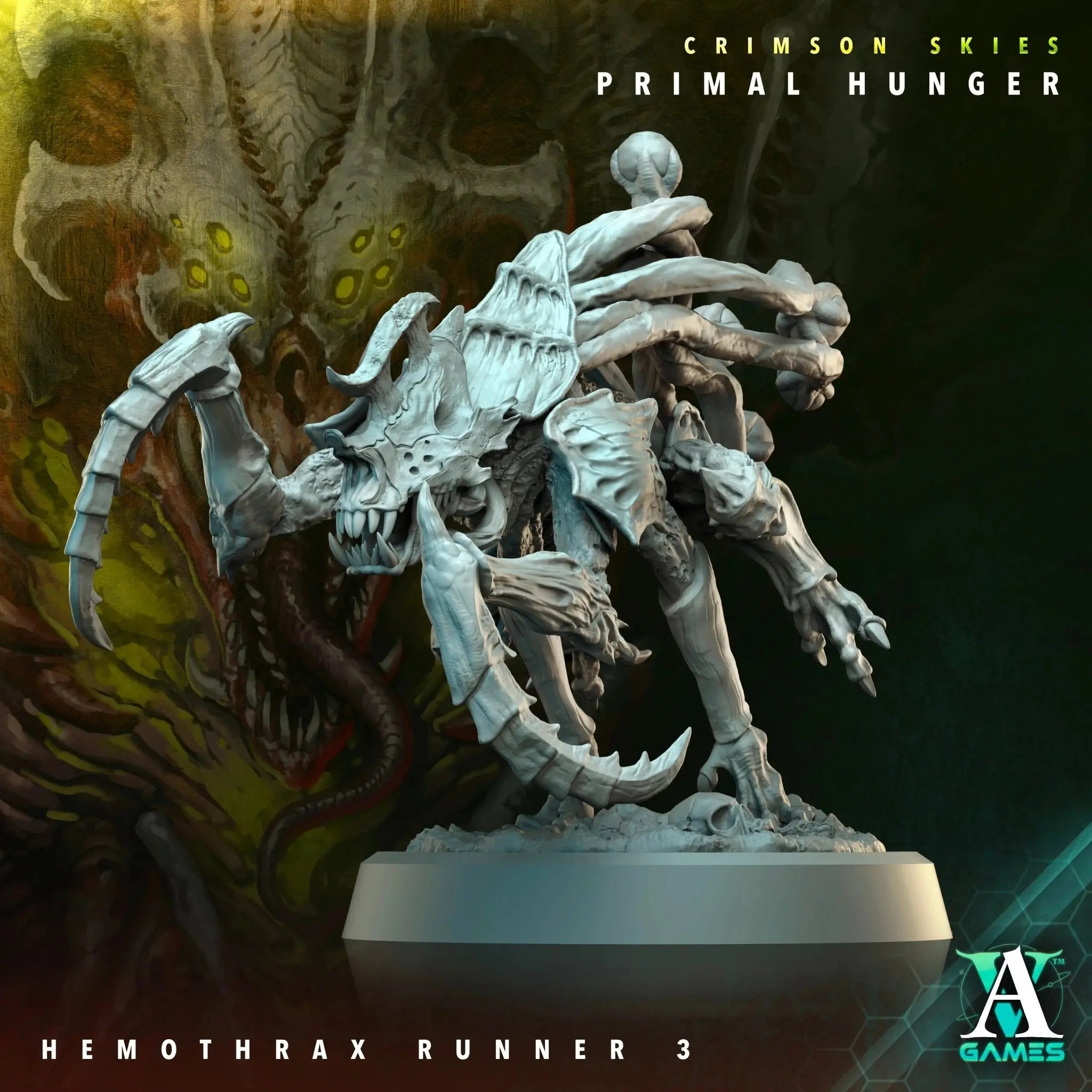 Crimson Skies - Primal Hunger - STL Bundle - Archvillain Games