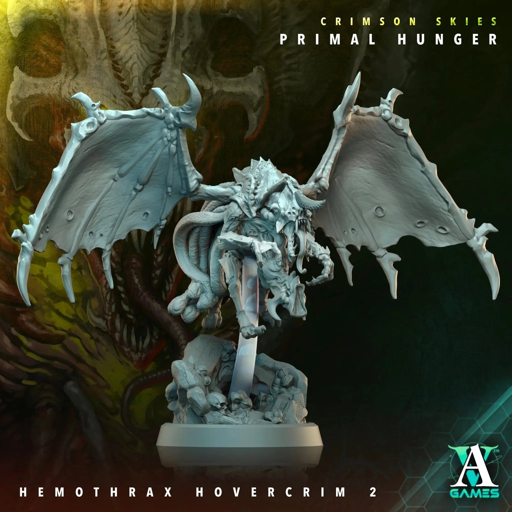 Crimson Skies - Primal Hunger - STL Bundle - Archvillain Games