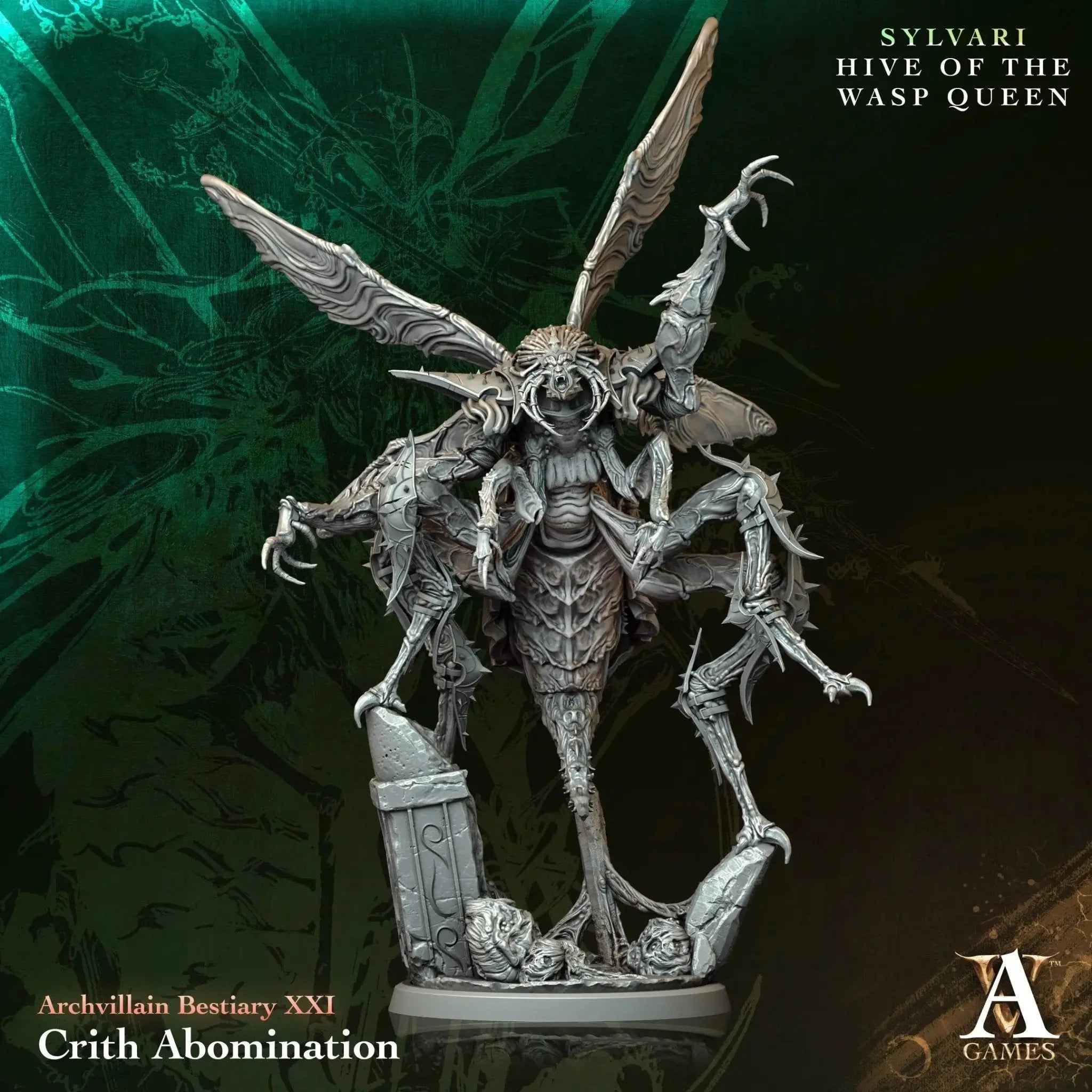 Crith Abomination - STL - Archvillain Games