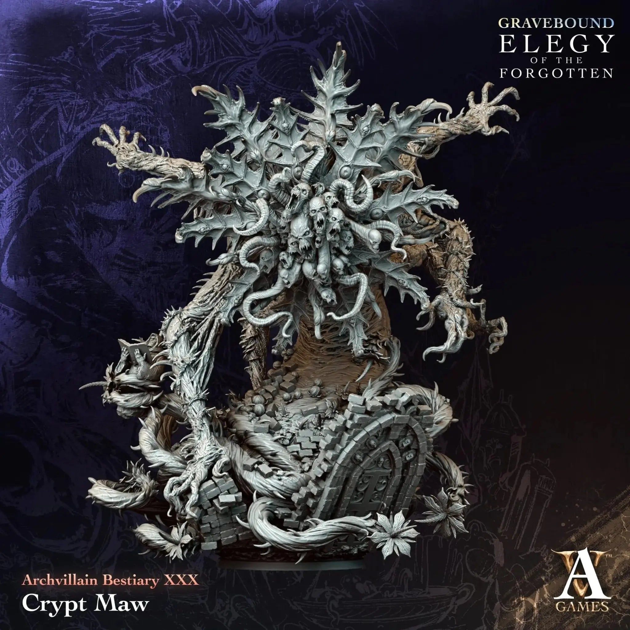 Crypt Maw - STL - Archvillain Games