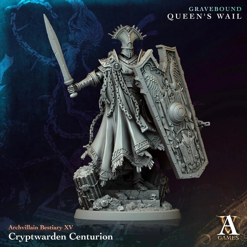 Cryptwarden Centurion - STL - Archvillain Games