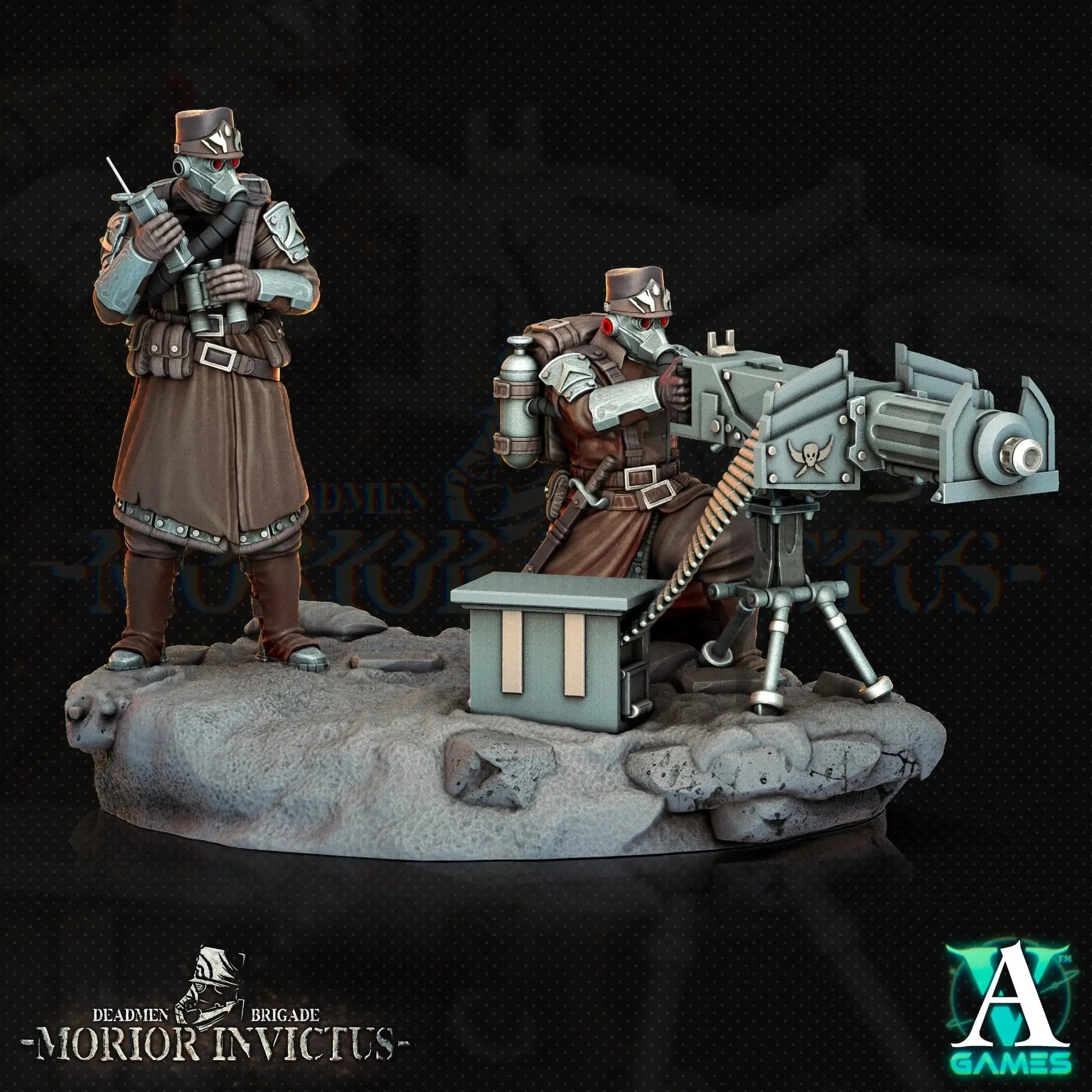 Deadmen Brigade - Morior Invictus - STL Bundle - Archvillain Games