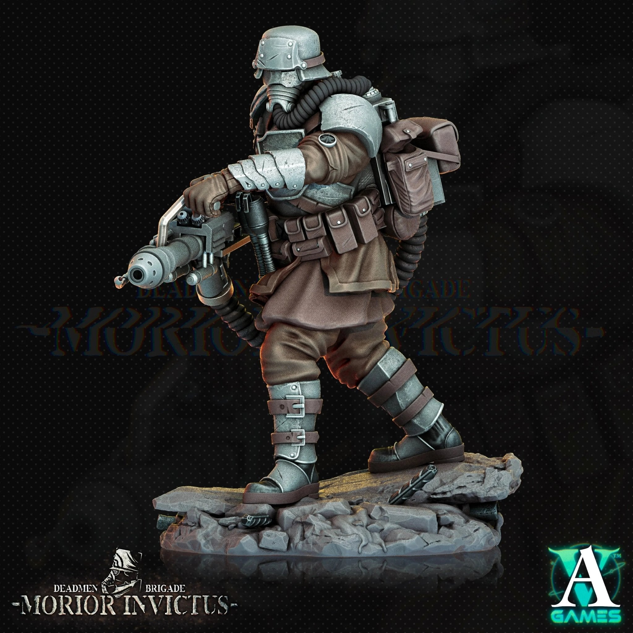 Deadmen Brigade - Morior Invictus - STL Bundle - Archvillain Games