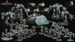 Deadmen Brigade - Morior Invictus - STL Bundle - Archvillain Games