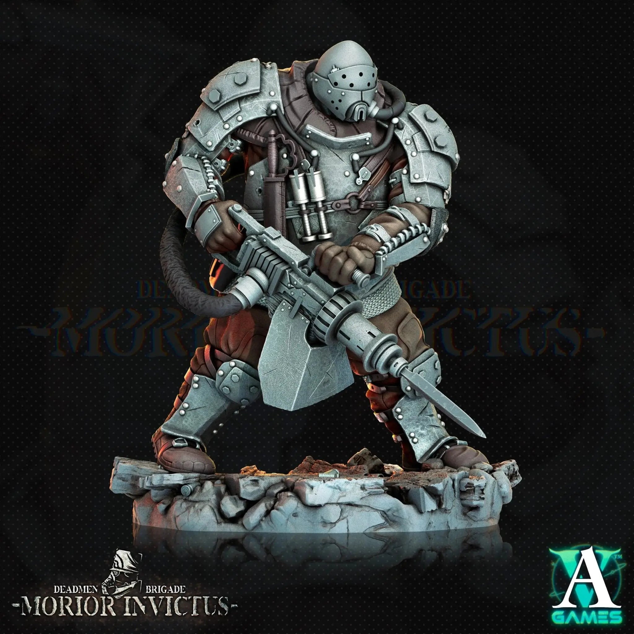 Deadmen Brigade - Morior Invictus - STL Bundle - Archvillain Games