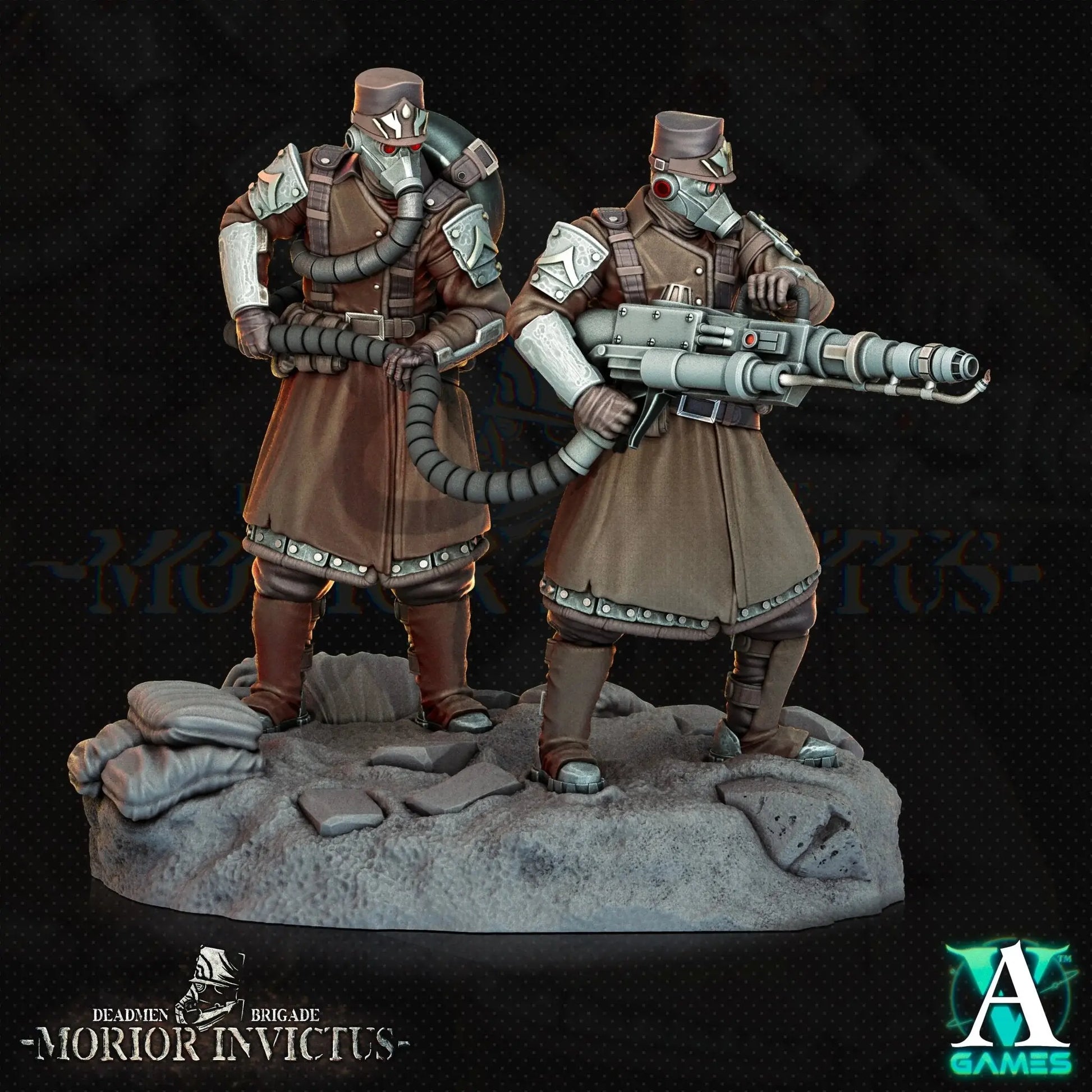 Deadmen Brigade - Morior Invictus - STL Bundle - Archvillain Games