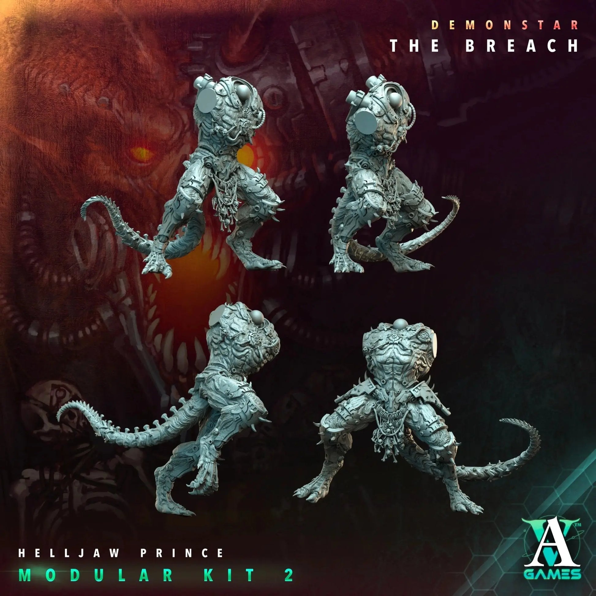 Demonrift Legions - The Breach - STL Bundle - Archvillain Games