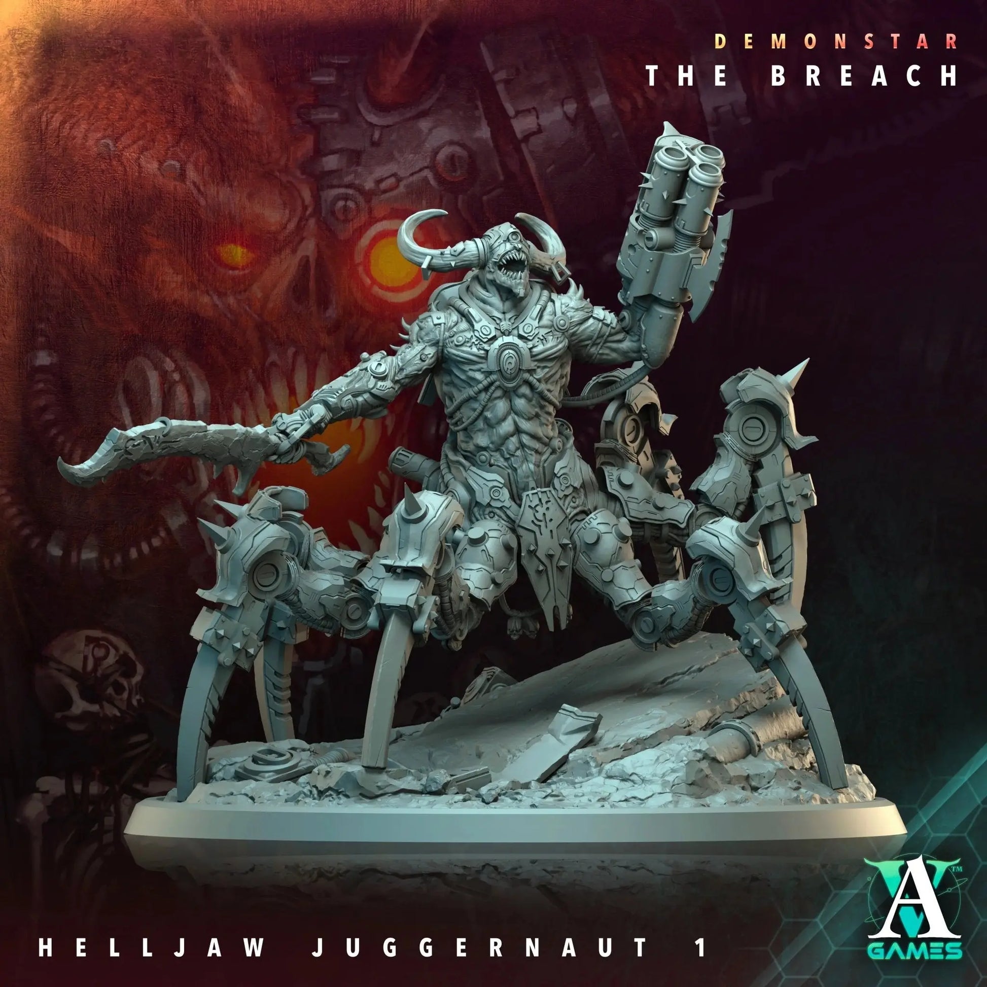 Demonrift Legions - The Breach - STL Bundle - Archvillain Games