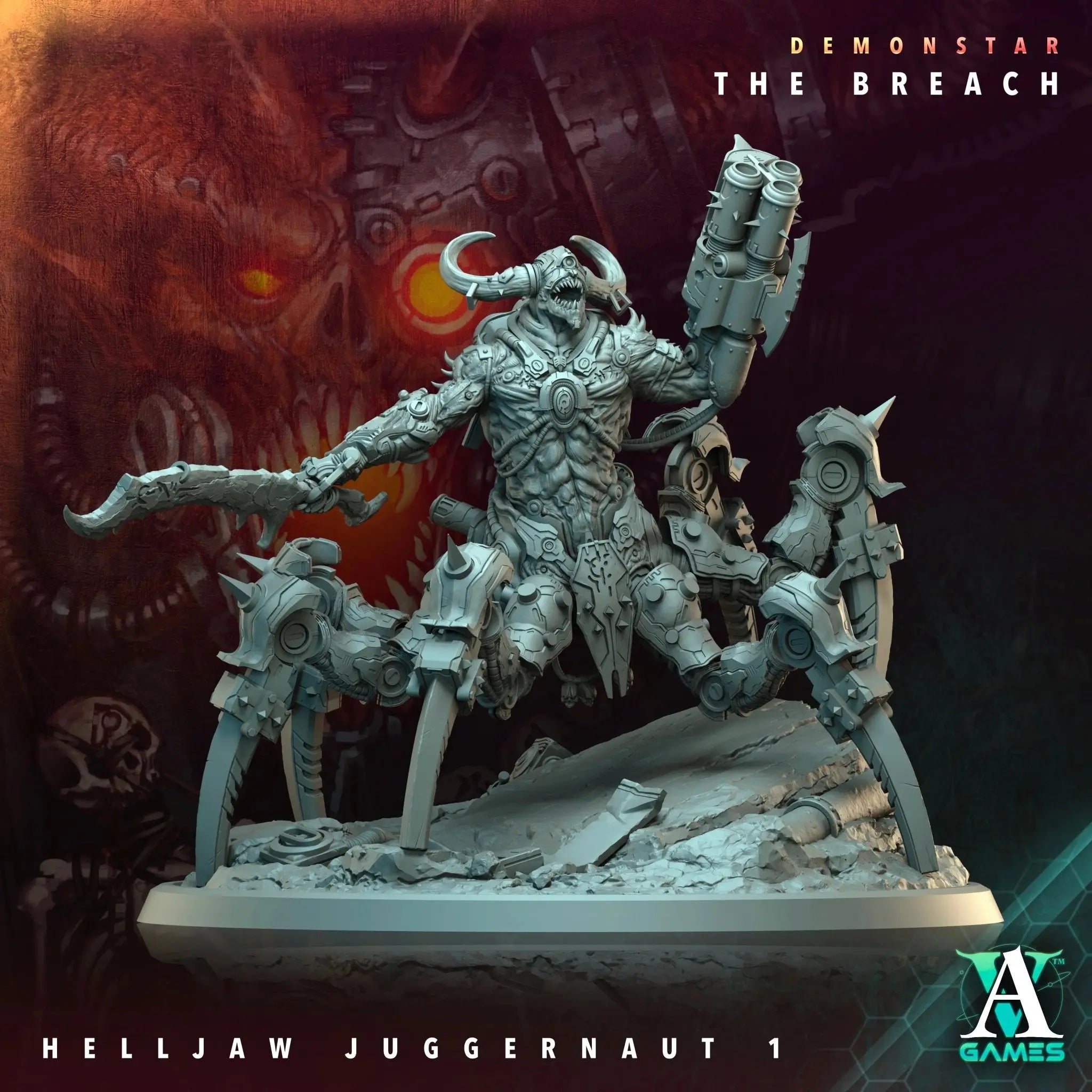 Demonrift Legions - The Breach - STL Bundle - Archvillain Games