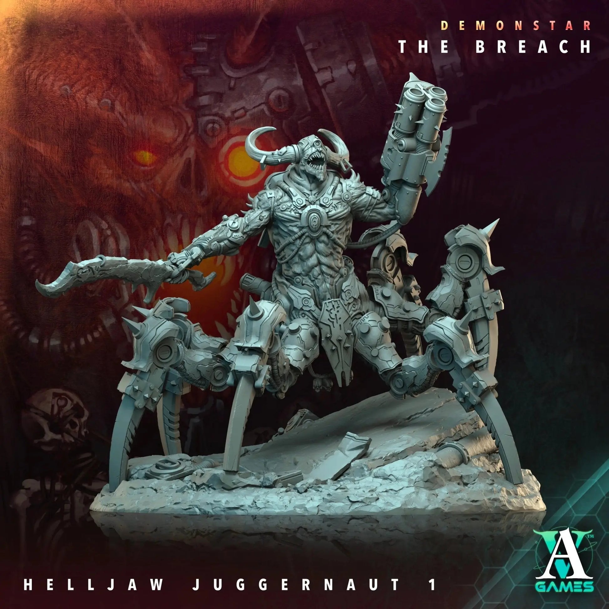 Demonrift Legions - The Breach - STL Bundle - Archvillain Games