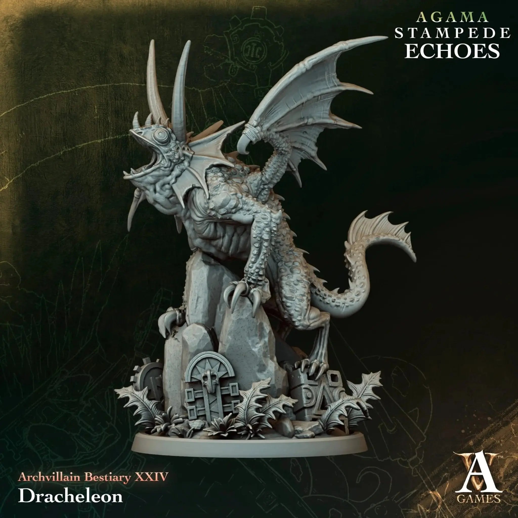 Dracheleon - STL - Archvillain Games