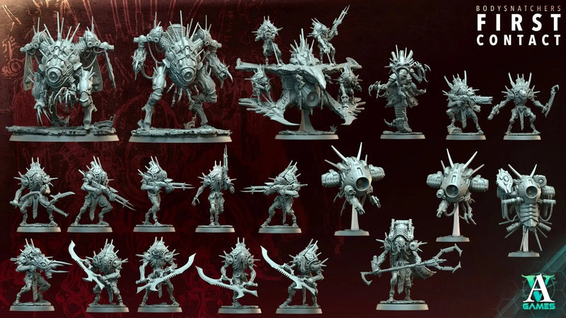 Drel'Kay Nexus - First Contact - STL Bundle - Archvillain Games
