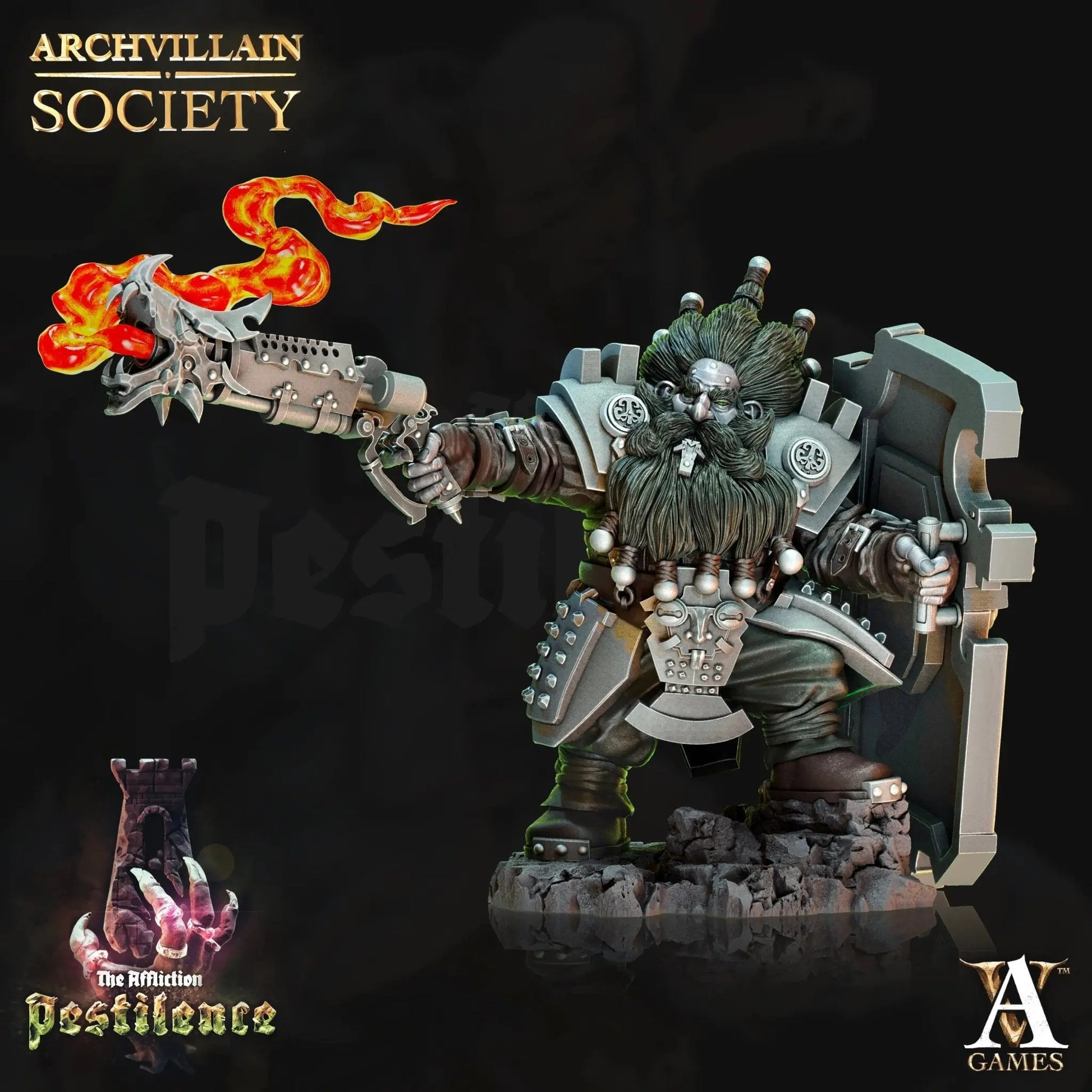 Drogan Ironsight - STL - Archvillain Games