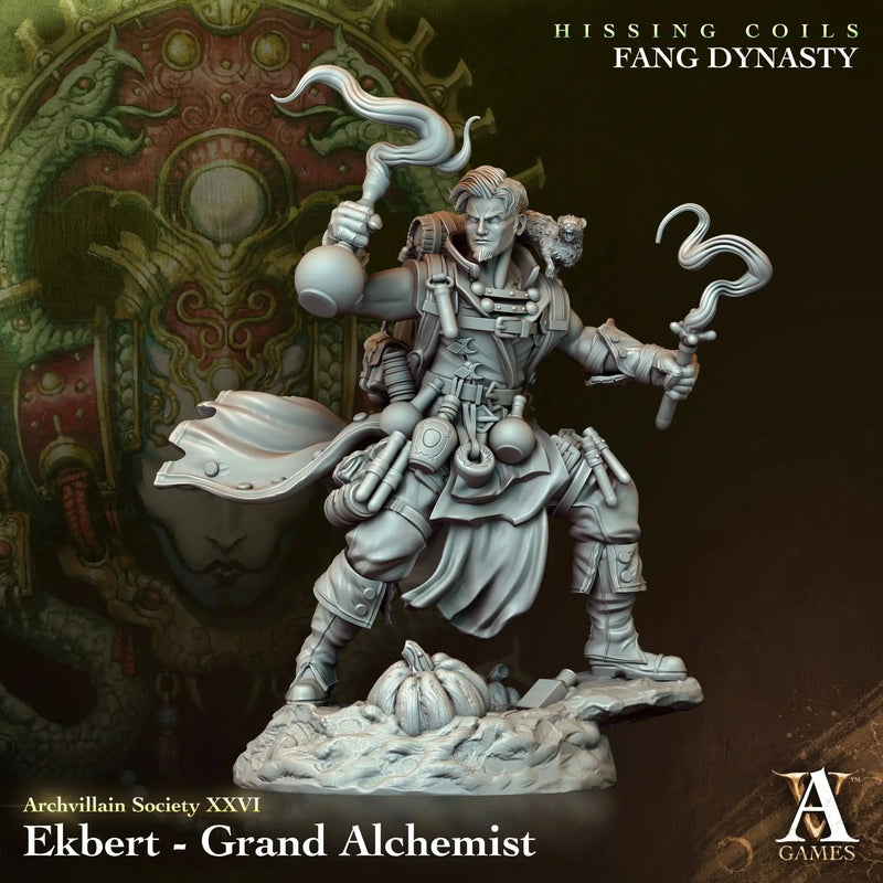 Ekbert - Grand Alchemist - STL - Archvillain Games