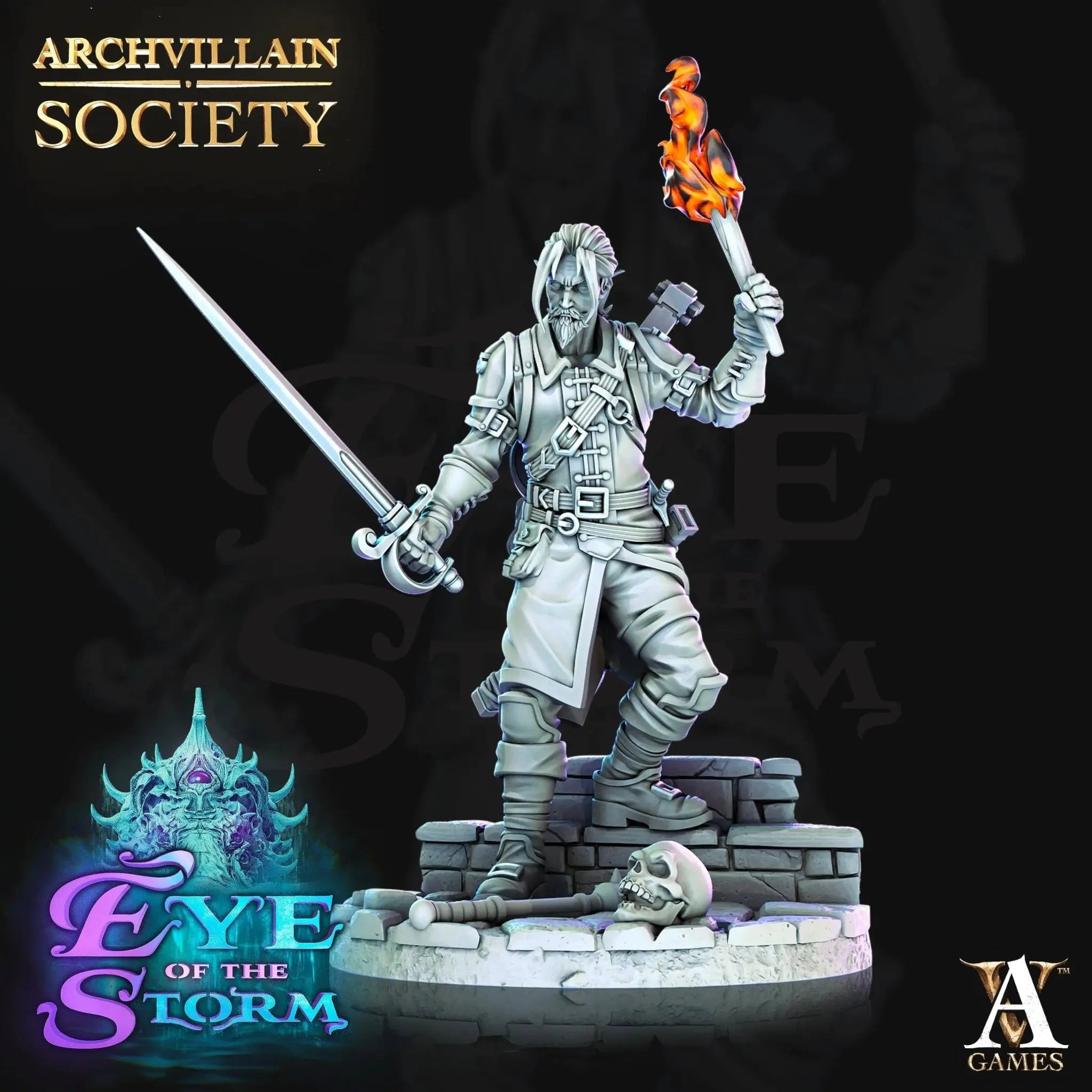 Eliott - Tomb Explorer - STL - Archvillain Games