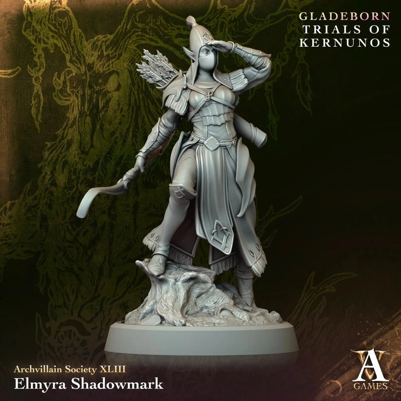 Elmyra Shadowmark - STL - Archvillain Games