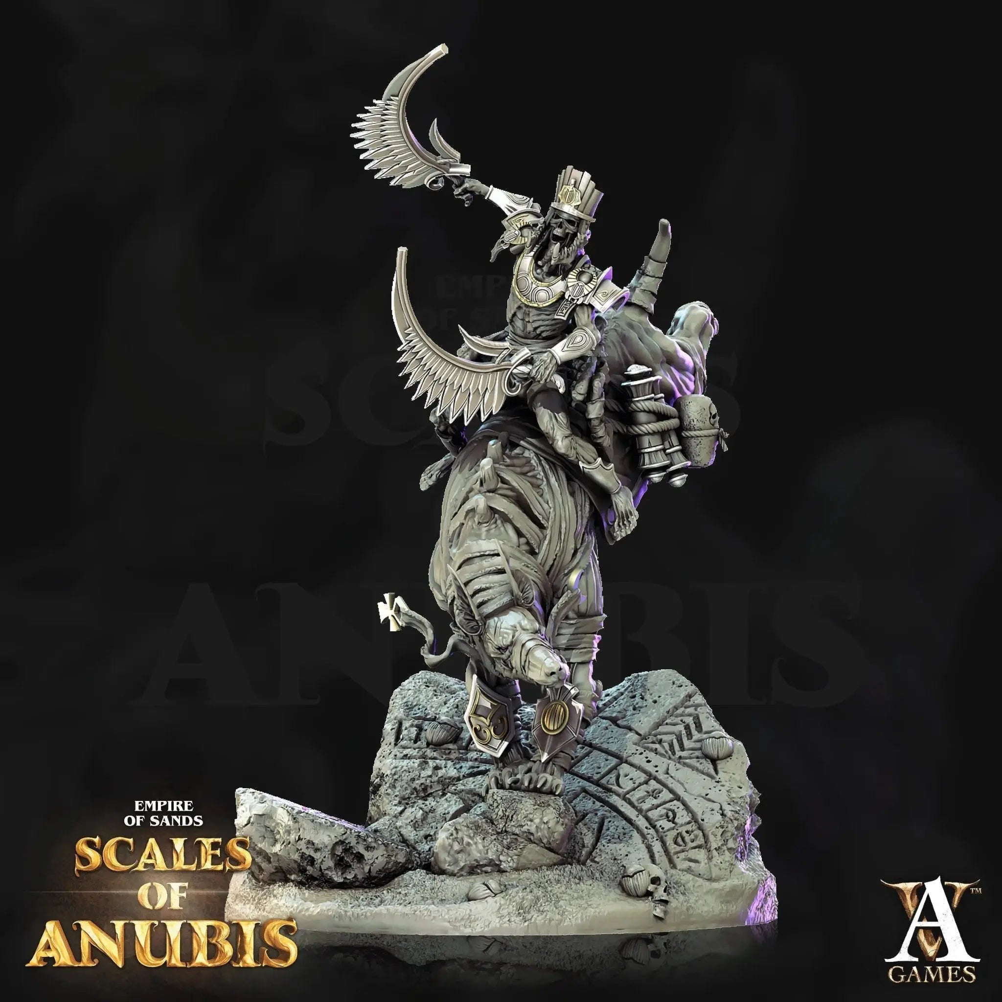 Empire of Sands - Scales of Anubis STL Bundle - Archvillain Games