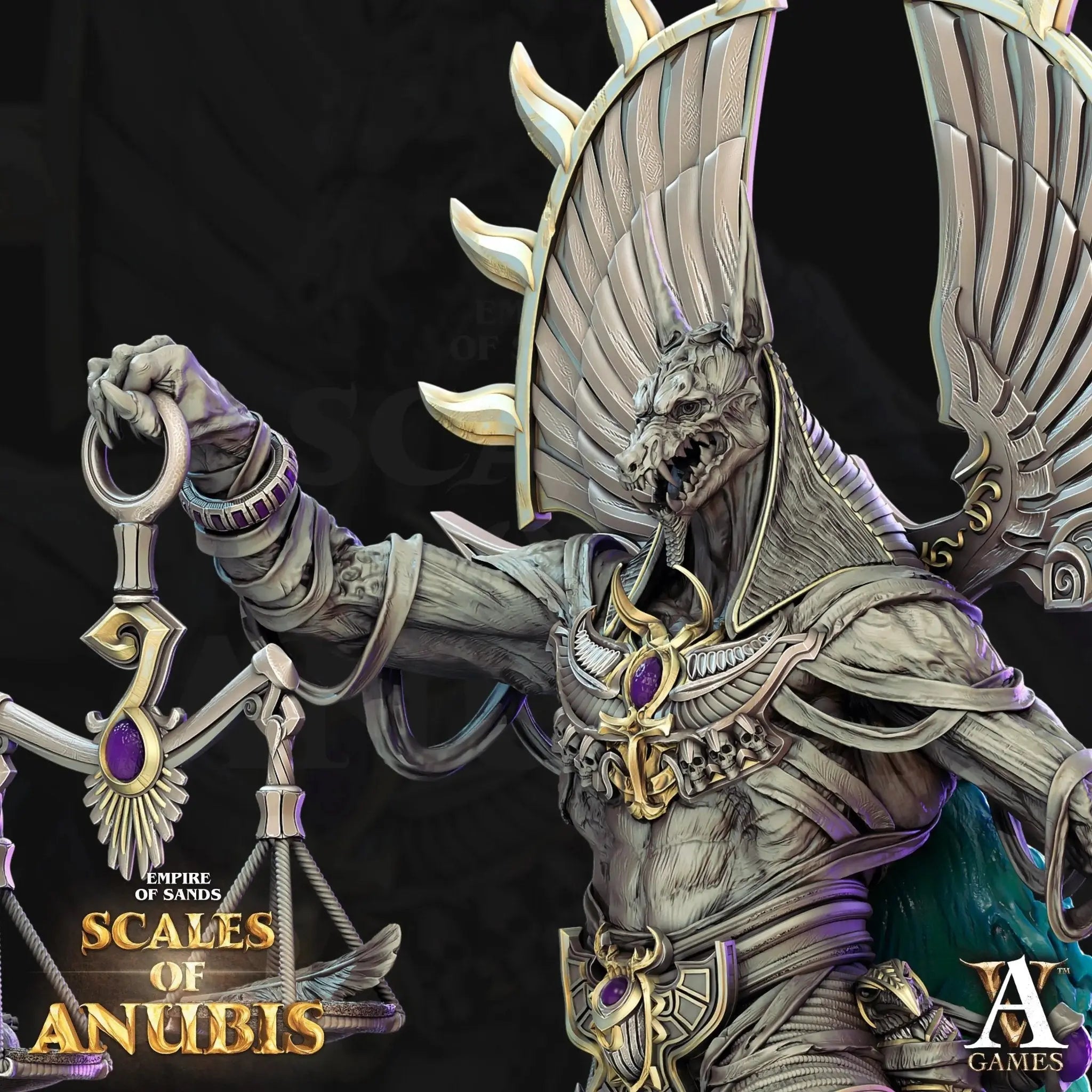 Empire of Sands - Scales of Anubis STL Bundle - Archvillain Games