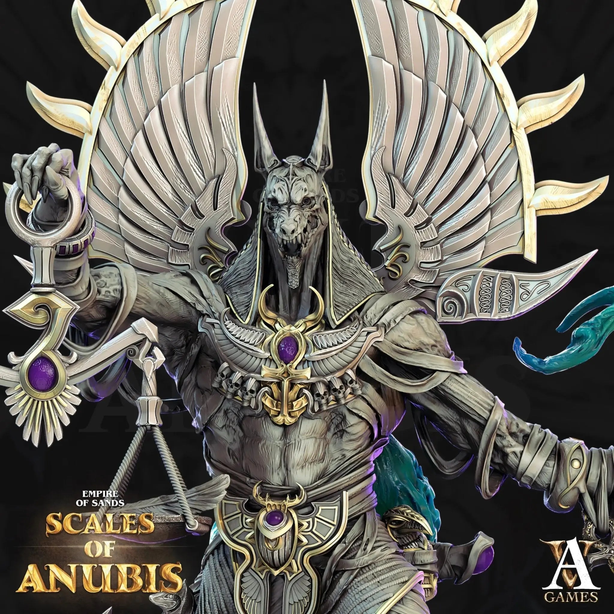 Empire of Sands - Scales of Anubis STL Bundle - Archvillain Games