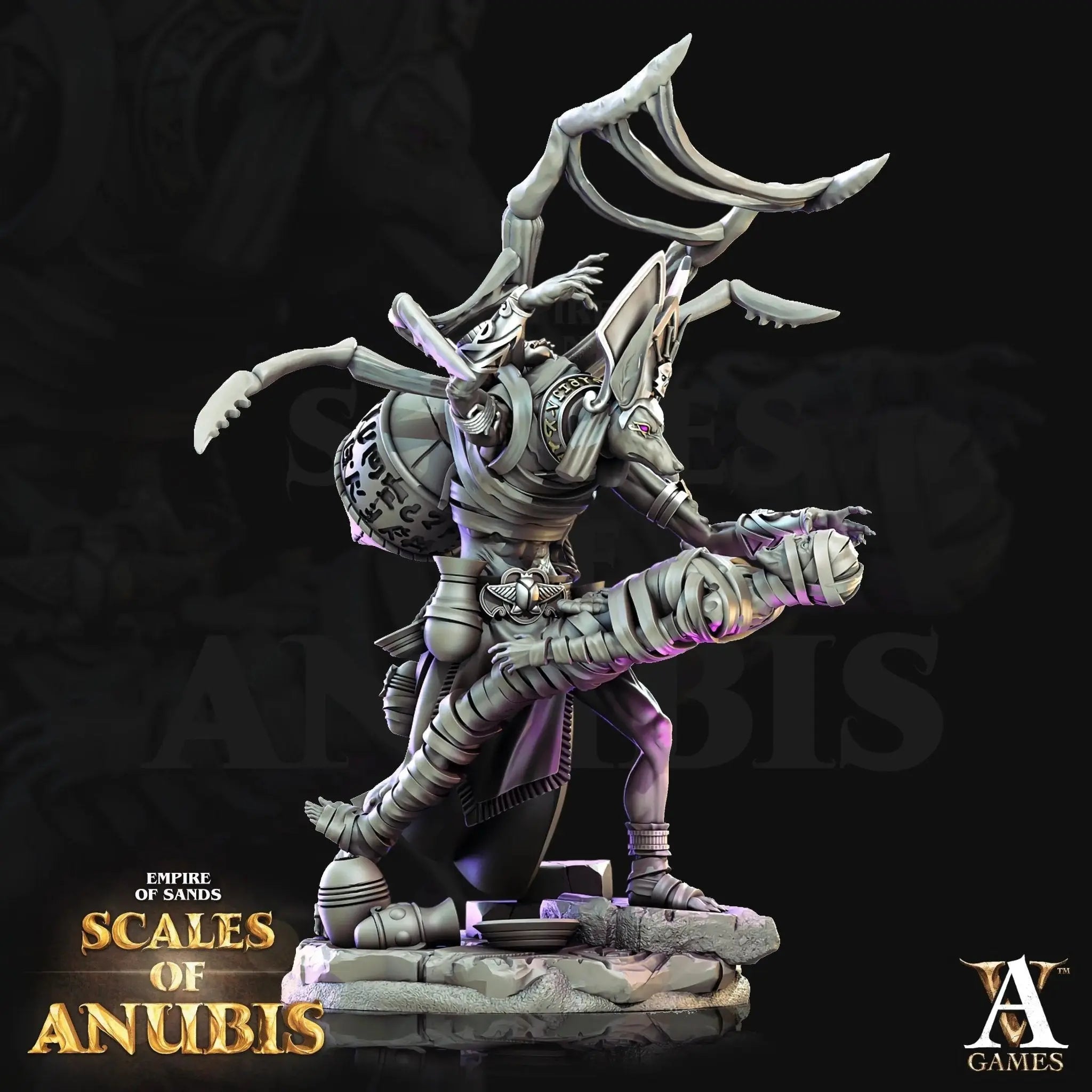 Empire of Sands - Scales of Anubis STL Bundle - Archvillain Games