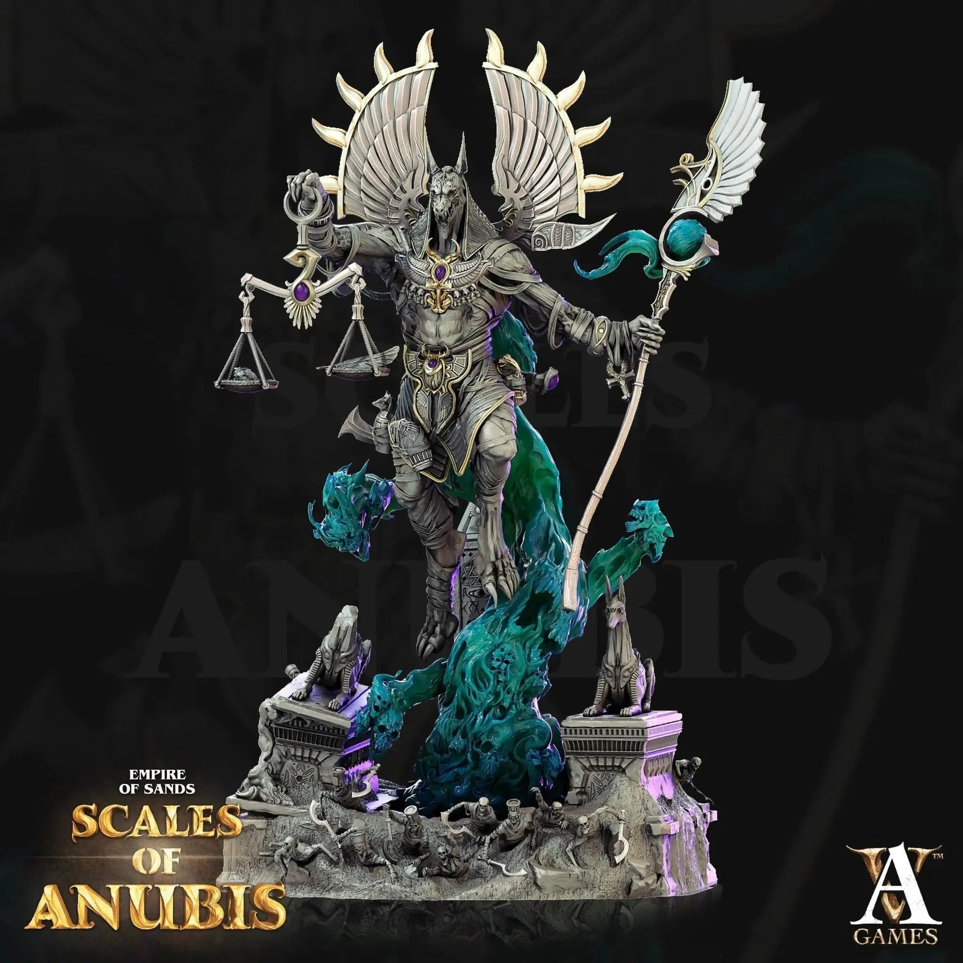Empire of Sands - Scales of Anubis STL Bundle - Archvillain Games