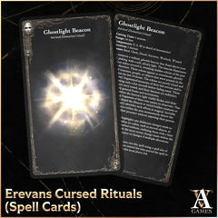 Erevan's Cursed Rituals - Spell Cards PDF - Archvillain Games