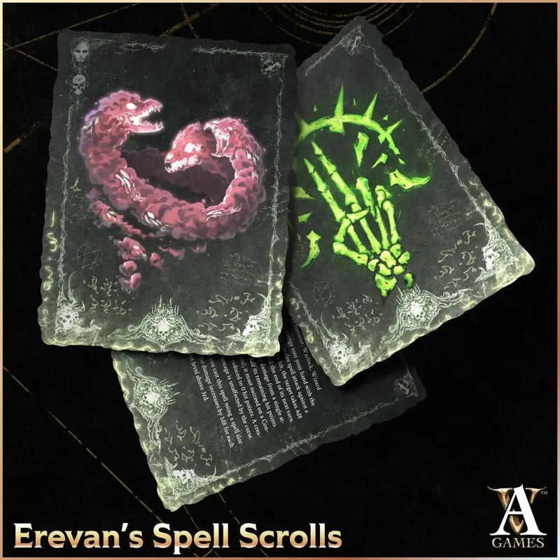Erevan's Forsaken Spell Scrolls - Digital Handouts - Archvillain Games