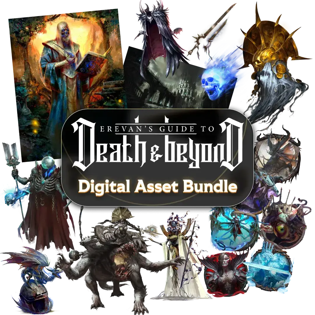 Erevan’s Guide to Death & Beyond - PDF - Archvillain Games