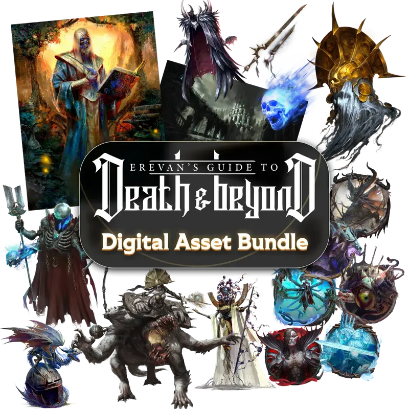 Erevan’s Guide to Death & Beyond - PDF - Archvillain Games