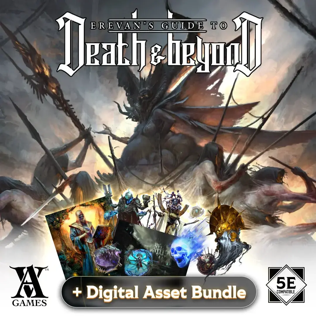 Erevan’s Guide to Death & Beyond - PDF - Archvillain Games