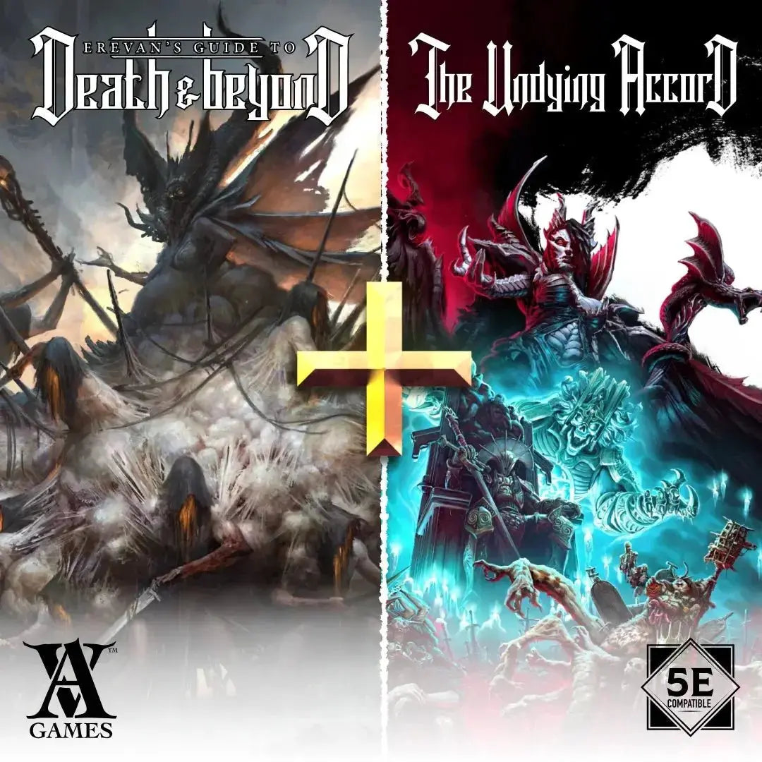 Erevan’s Guide to Death & Beyond + The Undying Accord - PDF Bundle - Archvillain Games