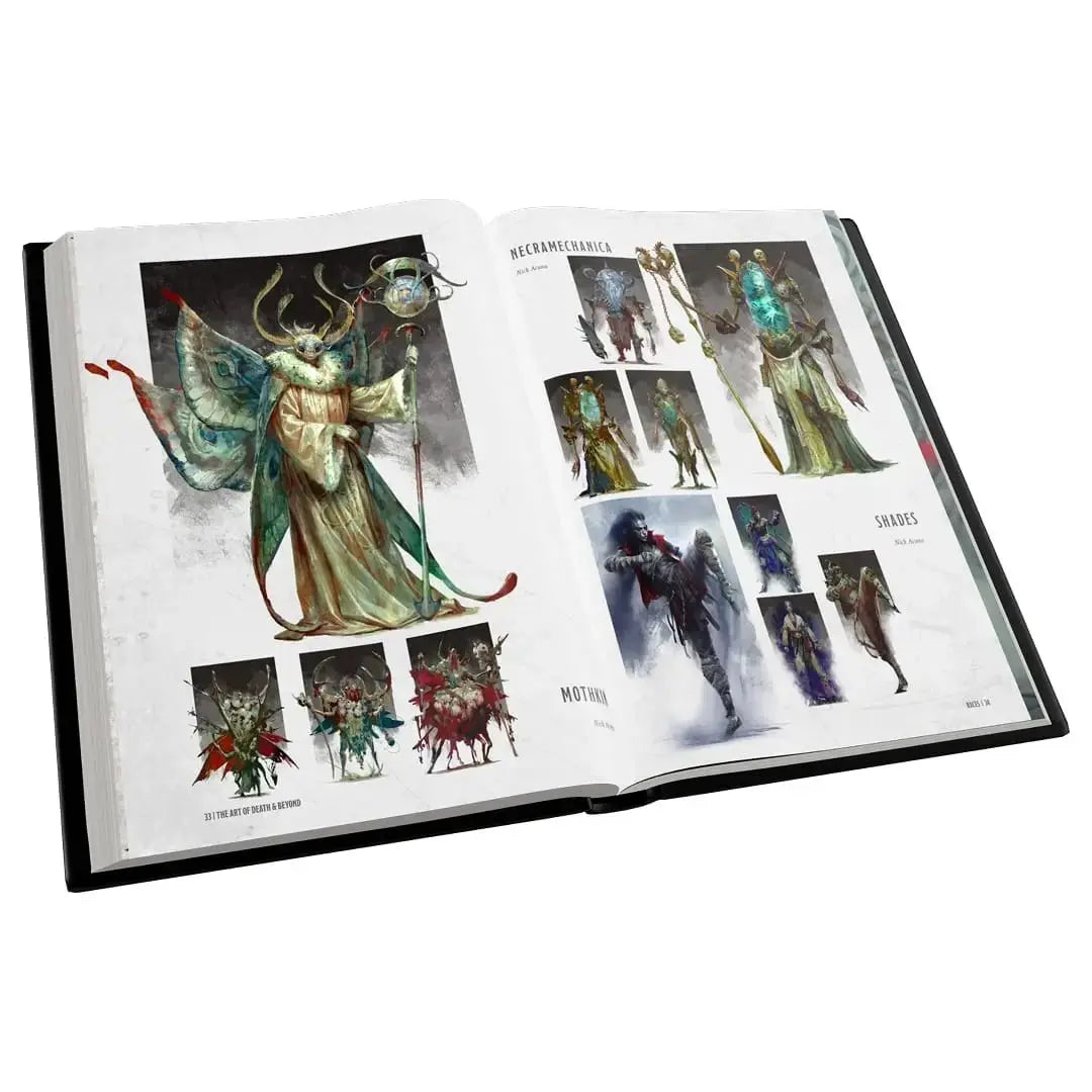 Erevan’s Guide to Death & Beyond + The Undying Accord + The Art of Death & Beyond - PDF Bundle - Archvillain Games