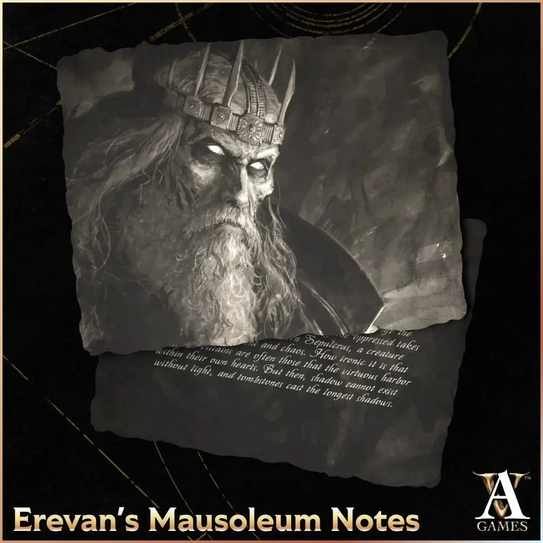 Erevan's Mausoleum Notes - Digital Handouts - Archvillain Games