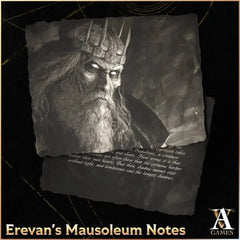 Erevan's Mausoleum Notes - Digital Handouts - Archvillain Games