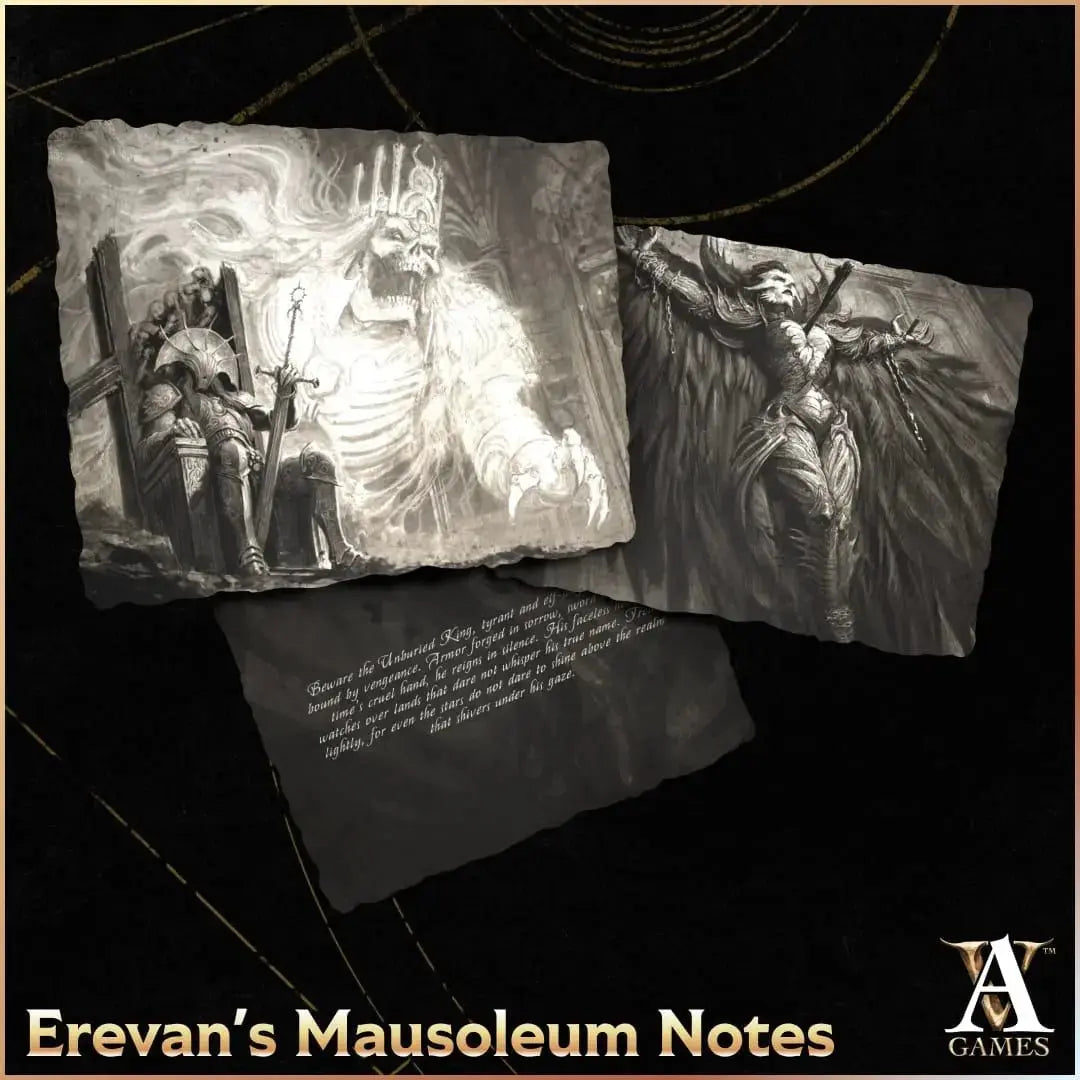 Erevan's Mausoleum Notes - Digital Handouts - Archvillain Games