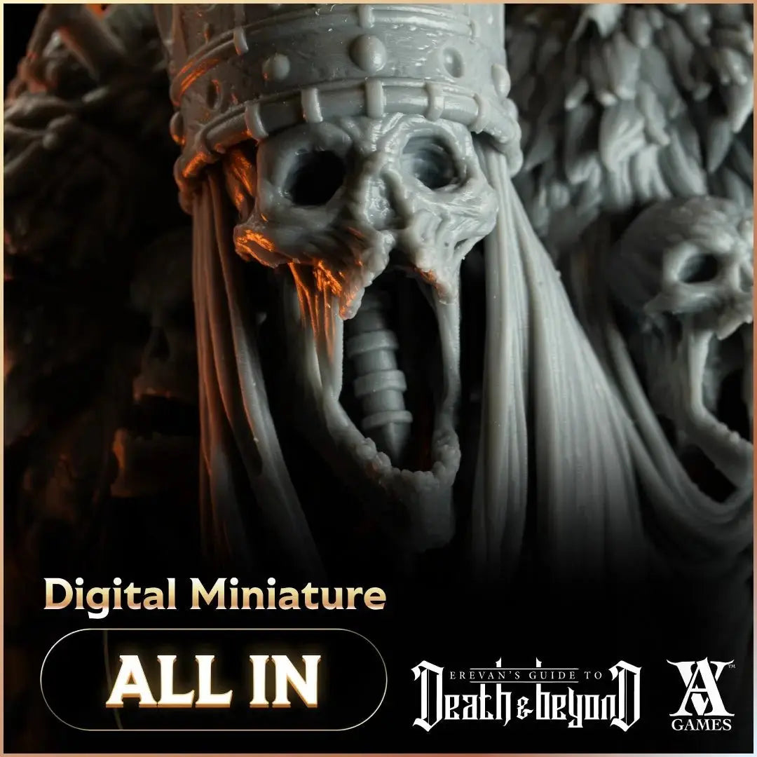 Erevan's Miniatures ALL IN - Digital Miniature STL Bundle - Archvillain Games