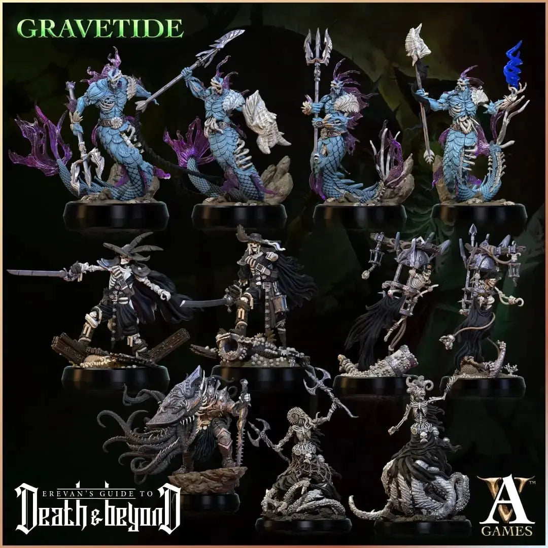 Erevan's Miniatures ALL IN - Digital Miniature STL Bundle - Archvillain Games