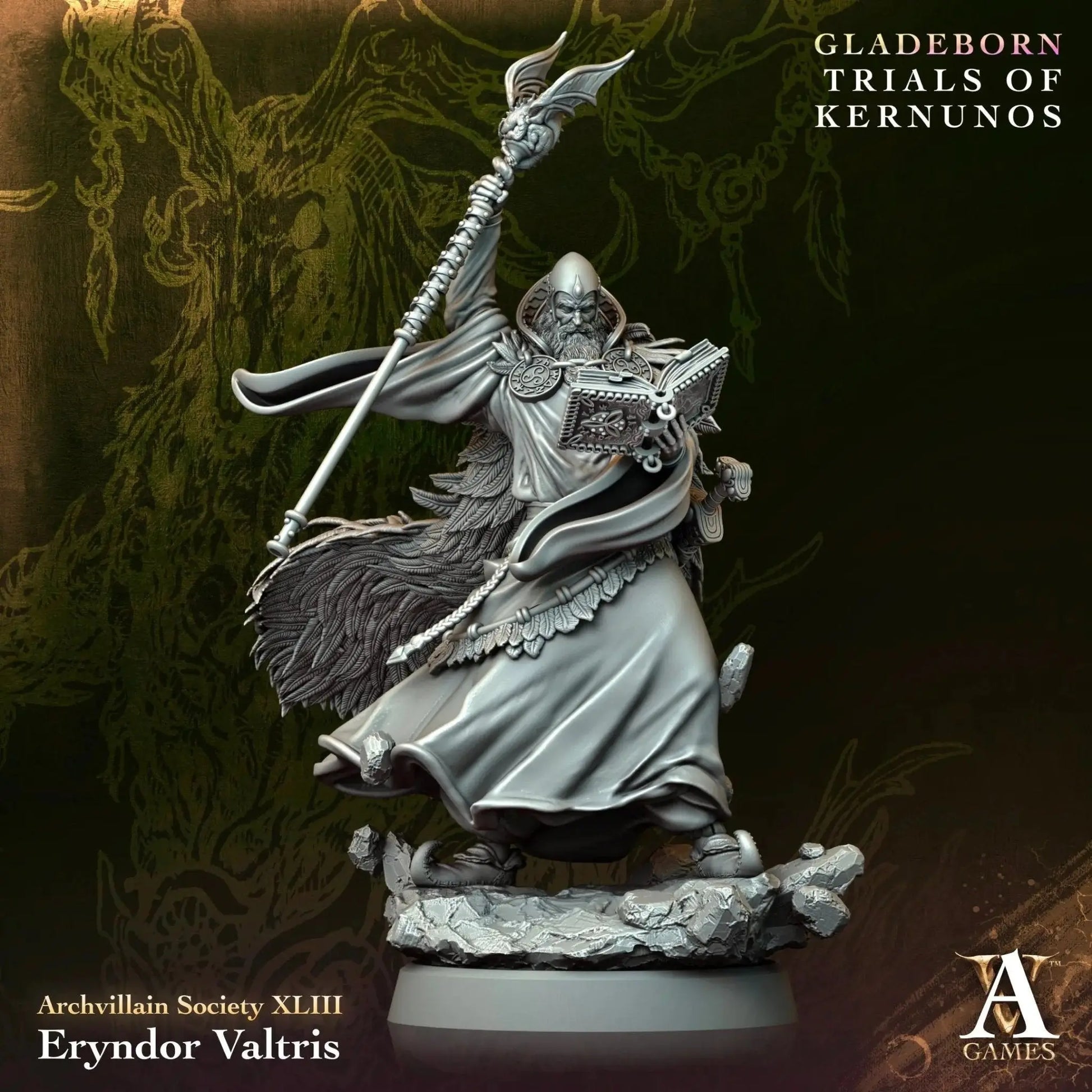 Eryndor Valtris - STL - Archvillain Games