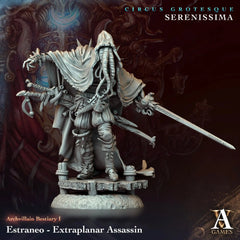 Estraneo - Extraplanar Assasin - STL - Archvillain Games