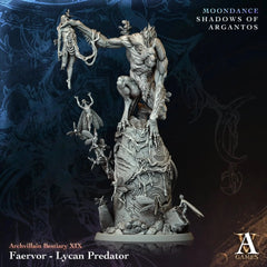 Faervor - Lycan Predator - STL - Archvillain Games