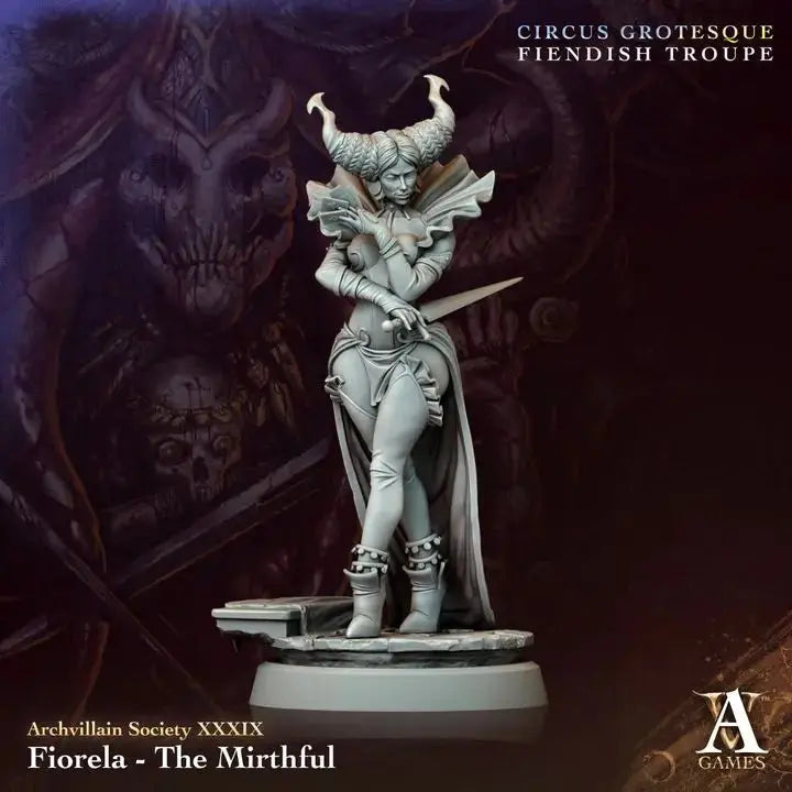 Fiorela - The Mirthful - STL - Archvillain Games