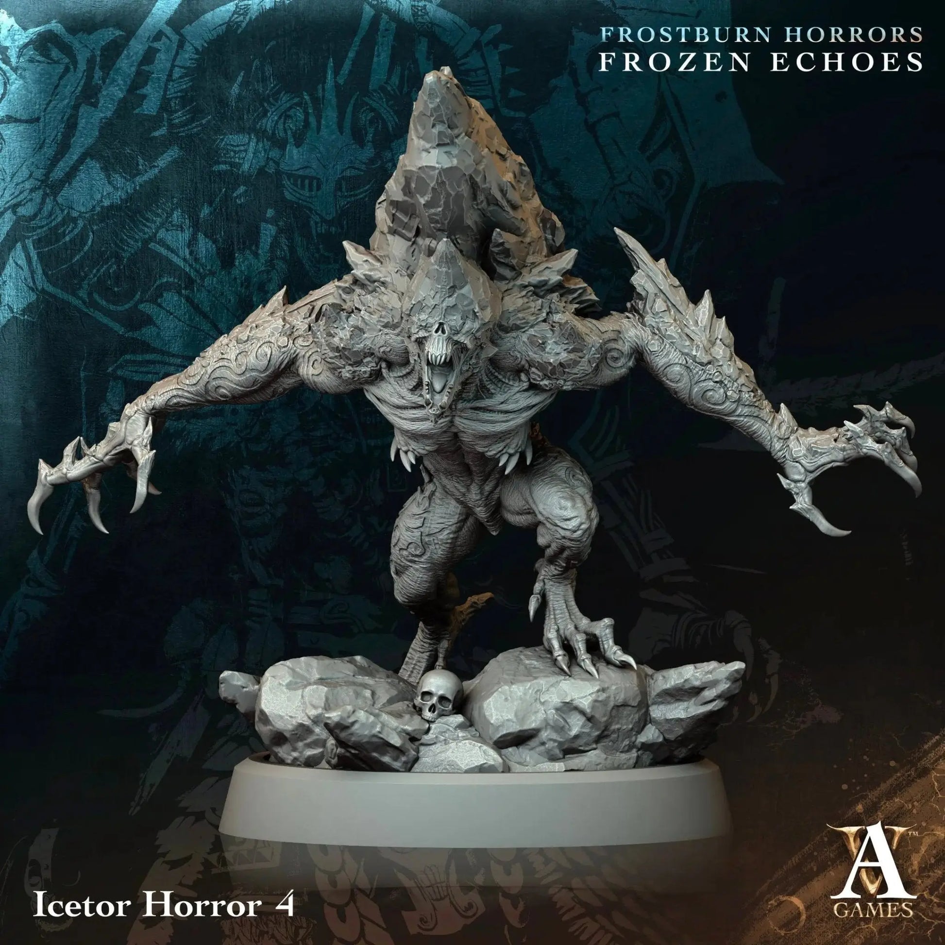 Frostburn Horrors - Frozen Echoes - STL Bundle - Archvillain Games
