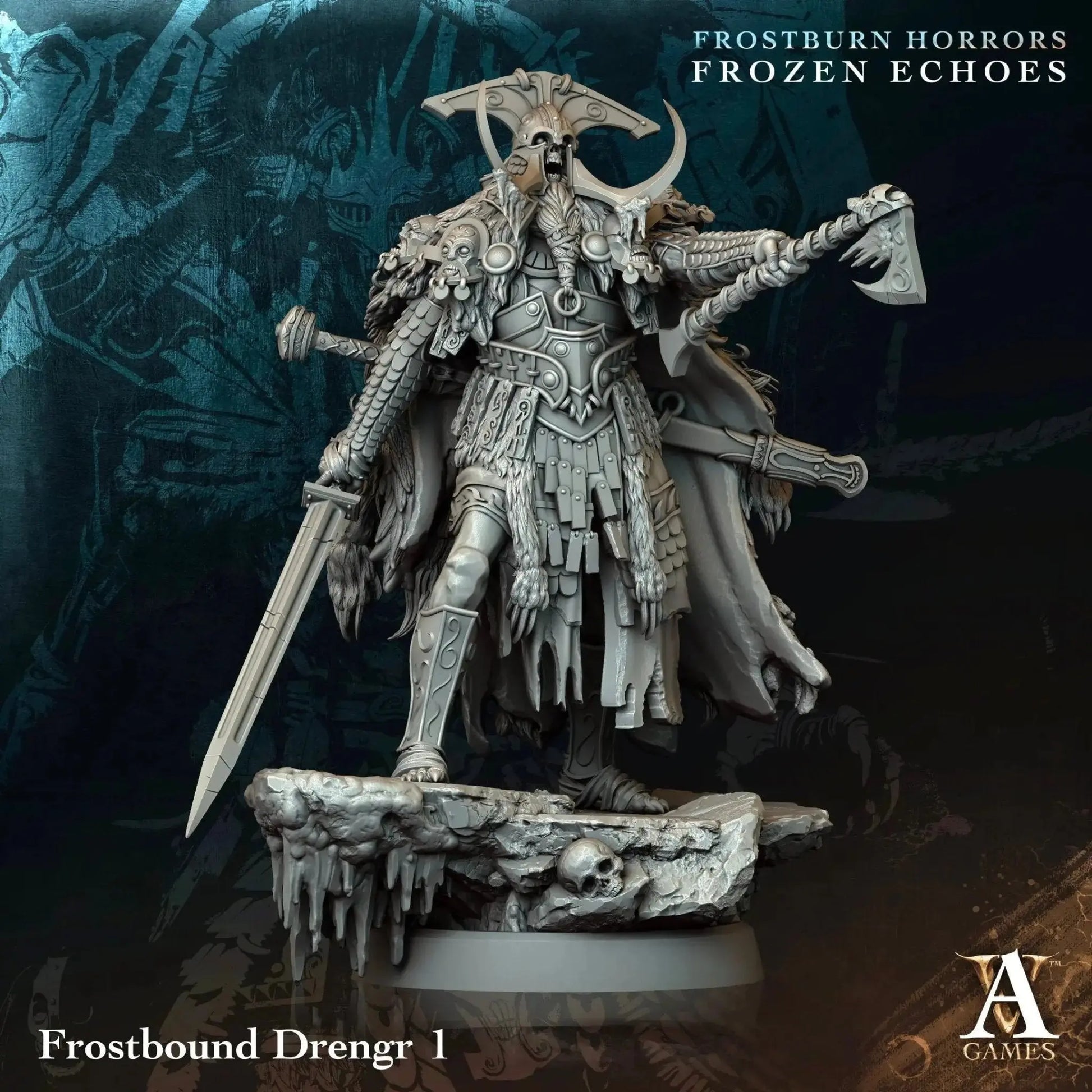 Frostburn Horrors - Frozen Echoes - STL Bundle - Archvillain Games