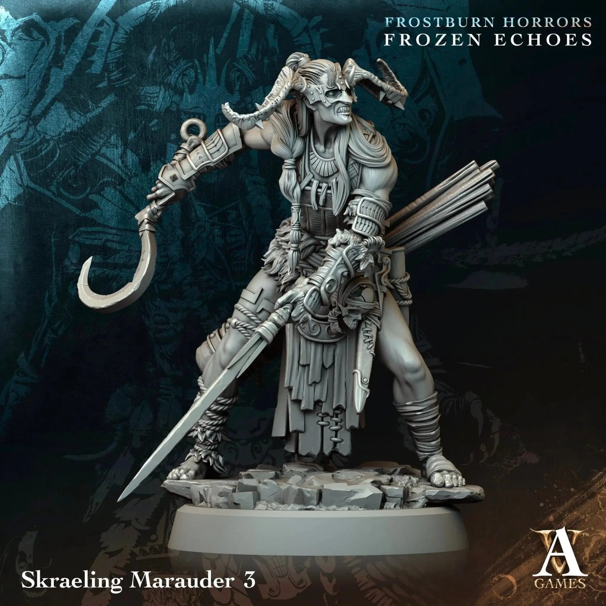 Frostburn Horrors - Frozen Echoes - STL Bundle - Archvillain Games